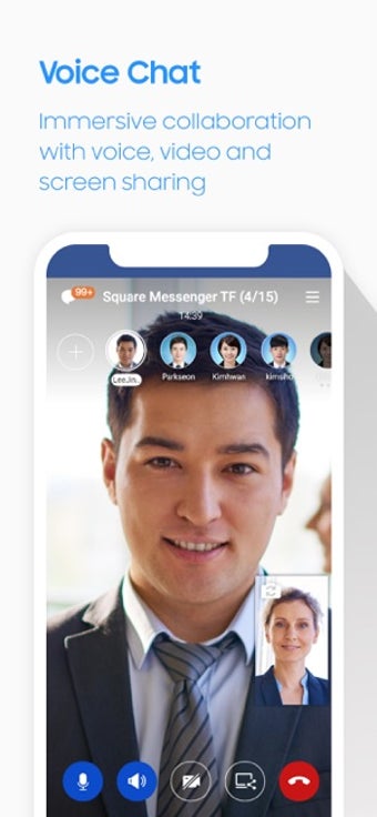Imagen 2 para Samsung Square Messenger