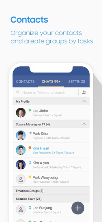 Imagen 0 para Samsung Square Messenger