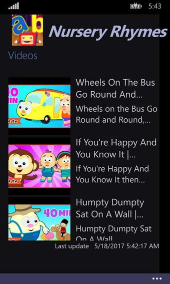 Imagen 0 para Nursery Rhyme Videos for …