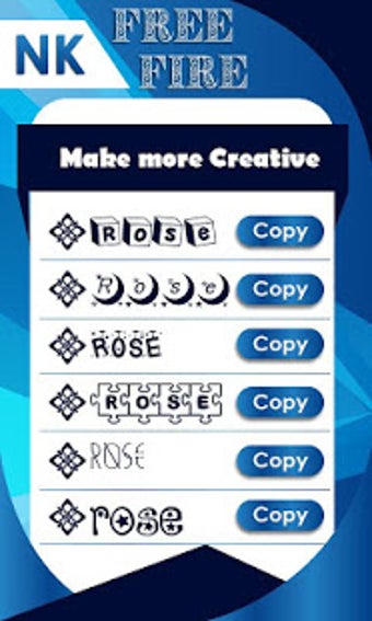 Image 1 for Name Maker for Free Fire