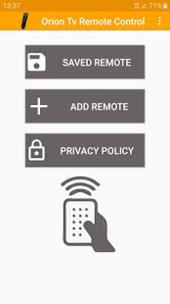 Imagen 3 para Orion Tv Remote Control