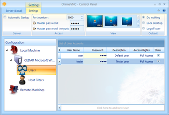 Imagen 1 para OnlineVNC Server (64-Bit)