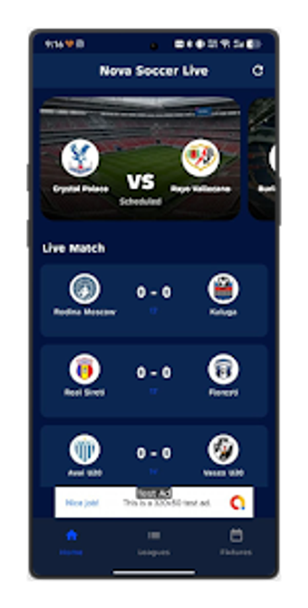 Imagen 0 para Nova Soccer Live Hub