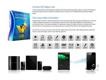 Image 0 for ACDSee Video Converter