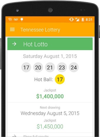 Imagen 1 para Tennessee: The Lottery Ap…