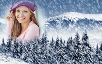 Image 7 for Snowfall Photo Frames