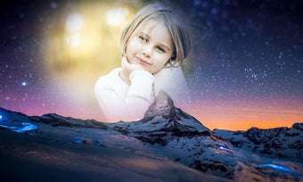 Image 1 for Snowfall Photo Frames