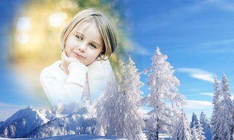 Image 3 for Snowfall Photo Frames