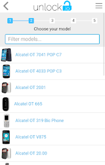 Imagen 1 para Unlock your Alcatel phone…