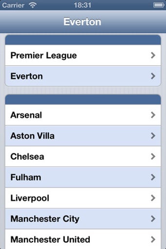 Imagen 2 para Live Scores for Everton