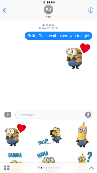 Image 2 for Minions Movie Stickers