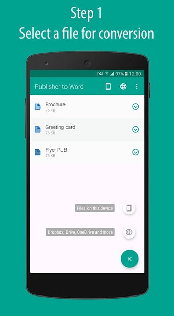 Image 1 for Publisher to Word