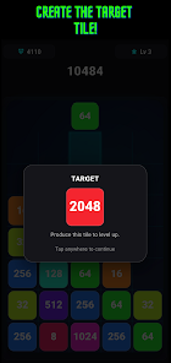 Image 0 for Neon 2048: Block Puzzle G…