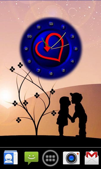 Imagen 0 para Love Clock Live Wallpaper