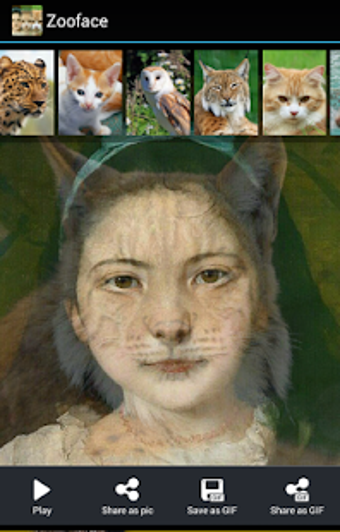 Image 1 for Zooface - GIF Animal Morp…
