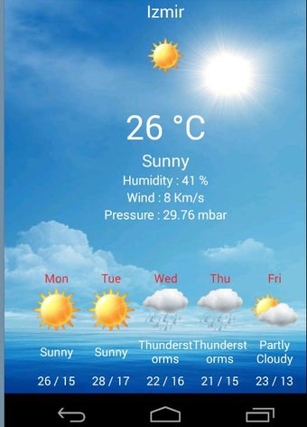Image 1 for Transparent Weather Widge…