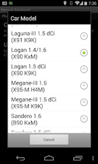 Imagen 0 para Advanced EX for RENAULT