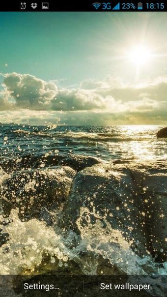 Image 0 for Waves Live Wallpaper