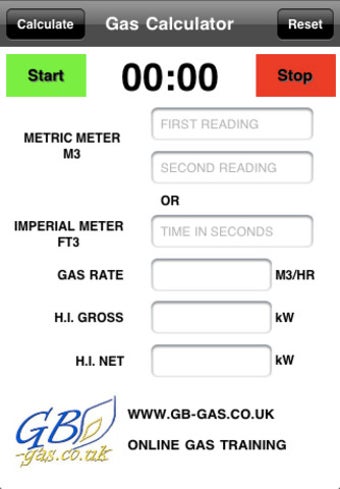Image 0 for GB Gas Heat Input Calcula…