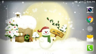 Imagen 3 para Christmas Snow Live Wallp…