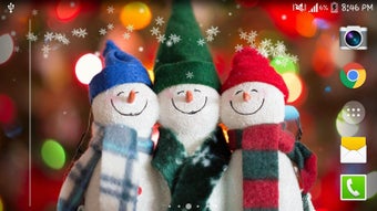 Imagen 1 para Christmas Snow Live Wallp…