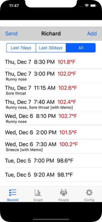 Image 3 for Body Temperature Recorder
