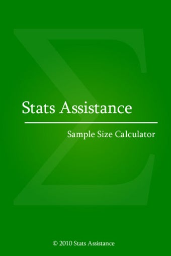 Imagen 0 para Sample Size