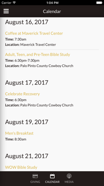 Image 1 for Palo Pinto Cowboy Church