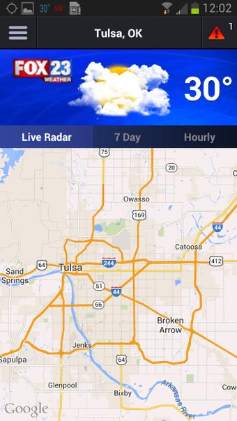 Image 1 for FOX23 Weather