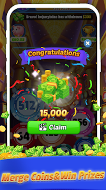 Image 0 for Coin Merge 2048: PlayPriz…