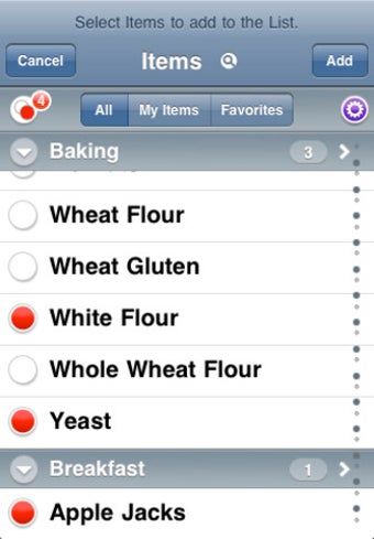 Image 2 for Groceries Grocery List