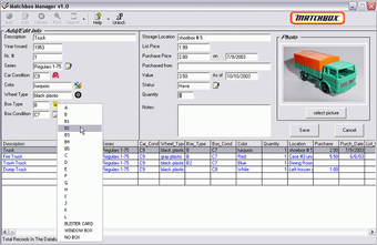 Image 1 for Matchbox Manager