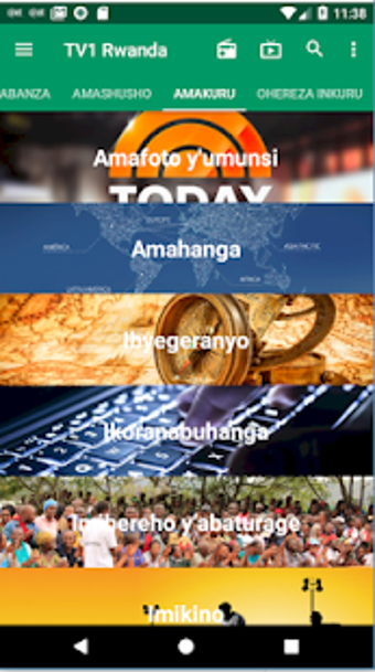 Imagen 2 para Tv1 Rwanda
