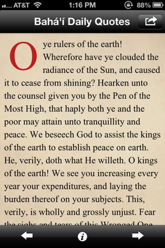 Image 1 for Baha'i Daily Quotes