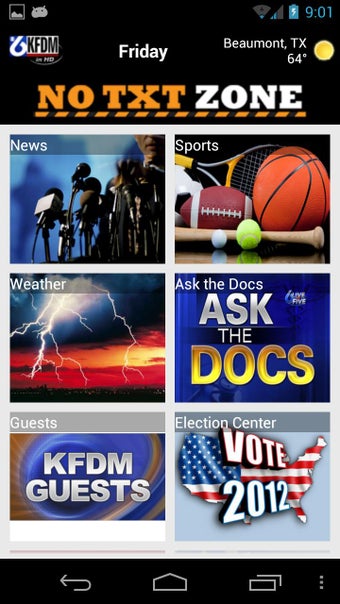 Image 1 for KFDM News 6