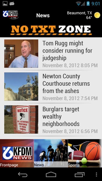 Image 2 for KFDM News 6