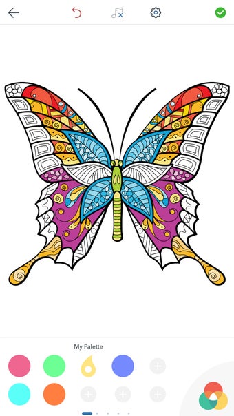 Image 3 for Adult Butterfly Coloring …