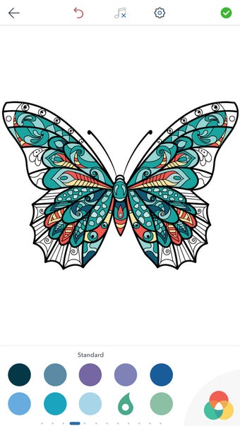 Image 2 for Adult Butterfly Coloring …