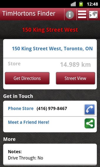 Image 0 for Tim Hortons Finder