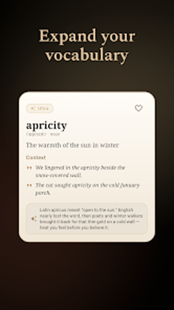 Image 0 for Relic: Learn Rare Words
