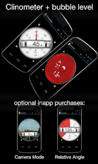 Imagen 3 para Clinometer + bubble level