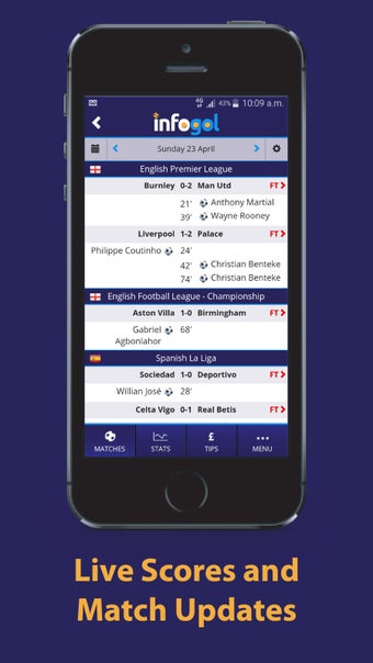 Imagen 2 para Infogol  Expected Goals A…