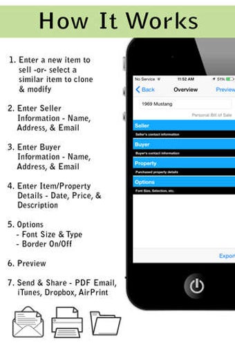 Image 0 for Pocket Bill of Sale Pro
