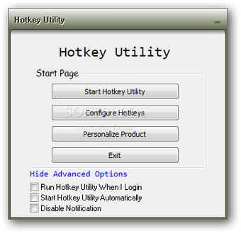 Imagen 1 para Hotkey Utility