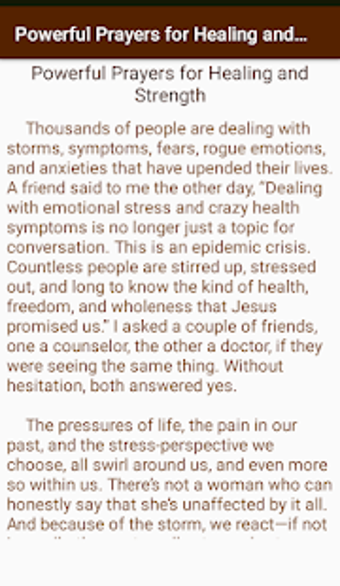 Image 2 for Powerful Prayers for Heal…