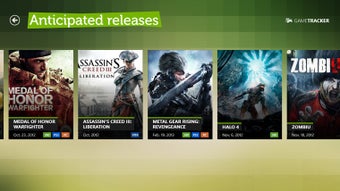 Imagen 1 para GameTracker for Windows 8