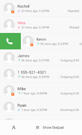 Imagen 1 para Theme for ExDialer MIUI L…