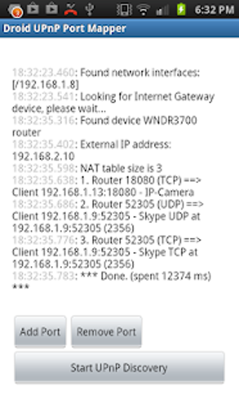 Image 2 for Droid UPnP Port Mapper