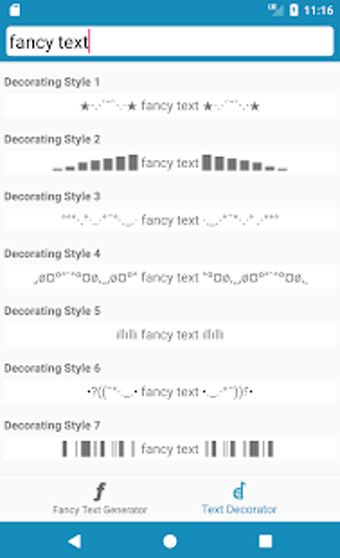 Imagen 1 para Cool Fancy Text Generator…