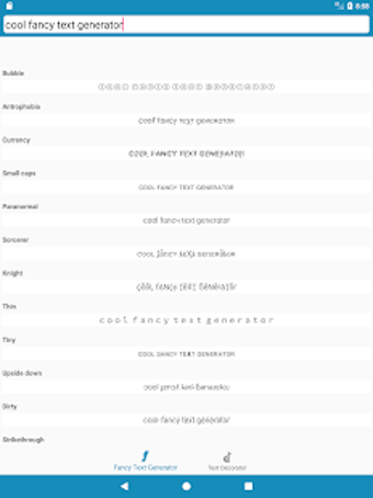 Imagen 0 para Cool Fancy Text Generator…